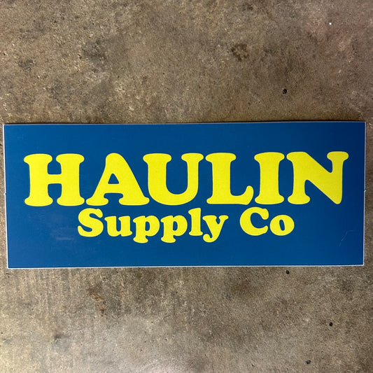 Haulin Supply Co Sticker